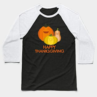 Happy Thanksgiving Baseball T-Shirt